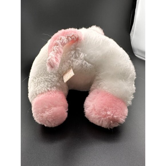 Plush White Pink Pig Mouse American Wego 1968 1960s RARE 8” Stuffed Animal READ - Picture 11 of 16